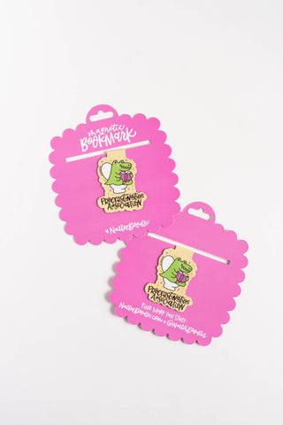 Procrastination Association Magnetic Bookmark – Funny Reader-option1]-kendra-kays-boutique