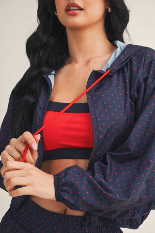 Lightweight Polka Dot Print Jacket-option1]-kendra-kays-boutique