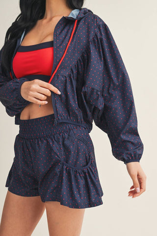 Lightweight Polka Dot Print Jacket-option1]-kendra-kays-boutique