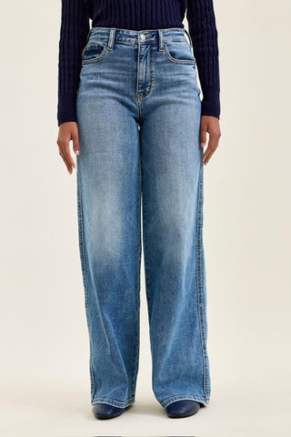 HW ANGELINA Column Straight MD Classic Soft Indigo-Denim-option1]-0-kendra-kays-boutique