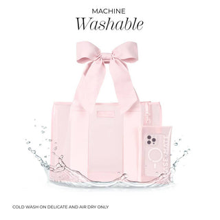 Case-Mate Ballet Pink Bow Jelly Tote Bag-option1]-kendra-kays-boutique
