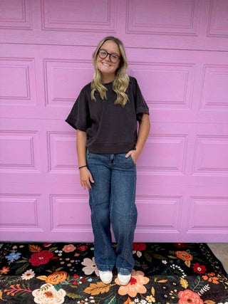 Judy Blue Hight Waiste Trouser Wide Leg-Jeans-option1]-kendra-kays-boutique