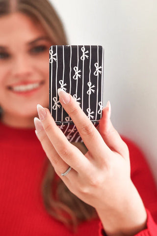 Bows and Stripes Compact Mirror-Accessories-option1]-kendra-kays-boutique