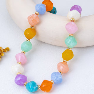 Multicolor Oversized Faceted Pastel Bead Necklace | 80N92990-option1]-kendra-kays-boutique
