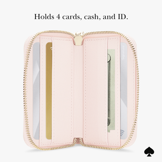 Kate spade new york Chalk Pink Devin Zip MagSafe Wallet-option1]-kendra-kays-boutique