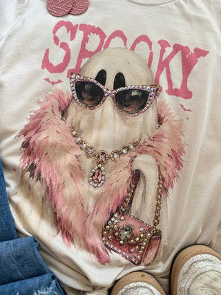 Embellished Spooky Glam Graphic Tee with Gem Details-option1]-kendra-kays-boutique