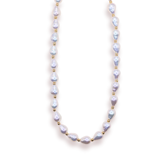 Saylor Pearl Necklace in Gold-Necklaces-option1]-kendra-kays-boutique