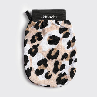 Eco-Friendly Exfoliating Glove - Leopard-option1]-kendra-kays-boutique