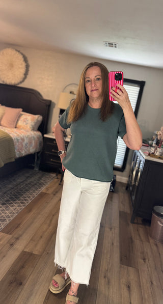 Viscose round-neck short sleeve sweater-Short Sleeves-option1]-kendra-kays-boutique