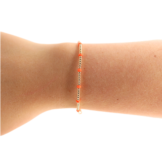 Orange Dainty Poppi Bracelet-option1]-kendra-kays-boutique
