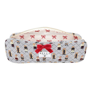 Quilted Hair Tool Bag - Navy Stripes + Bears-option1]-kendra-kays-boutique