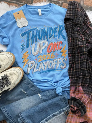Thunder Up 2026 Playoffs-Short Sleeves-option1]-Small-kendra-kays-boutique