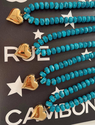 BLUE HEART NECKLACE-option1]-kendra-kays-boutique