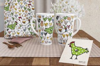 The Chicken Coop BIG Wet-it! Swedish Cloth-option1]-kendra-kays-boutique