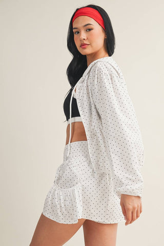 Lightweight Polka Dot Print Jacket-option1]-kendra-kays-boutique