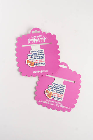 Personal Pan Pizza Book It Magnetic Bookmark – 90s Nostalgia-option1]-kendra-kays-boutique