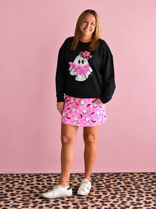 Checkered GiGi the Ghost Skort-Skirts-option1]-kendra-kays-boutique