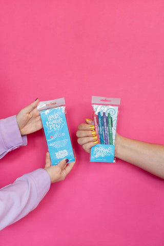 Bookish Babe Reading Jotter Colored Gel Pen Gift Set of 4-option1]-kendra-kays-boutique