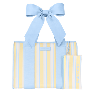 Case-Mate Cabana Stripe Bow Jelly Tote Bag-option1]-kendra-kays-boutique