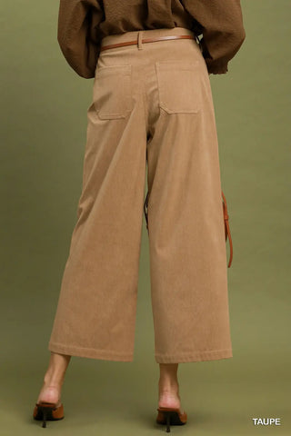 Corduroy Wide Leg Pants-Bottoms-option1]-kendra-kays-boutique