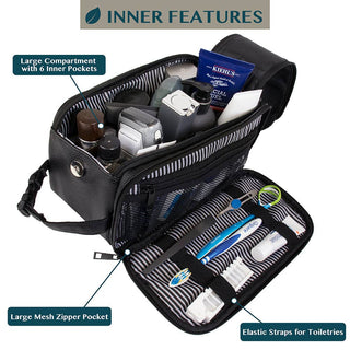 Men's Classic Dopp Kit Toiletry Bag-option1]-kendra-kays-boutique