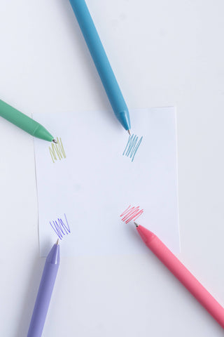 Bookish Babe Reading Jotter Colored Gel Pen Gift Set of 4-option1]-kendra-kays-boutique