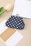 Polka dot kiss lock coin purse