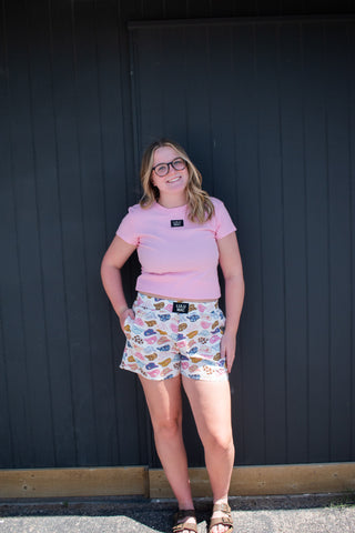Lulu Mac Baby Doll Top-Light Pink-Short Sleeves-option1]-kendra-kays-boutique