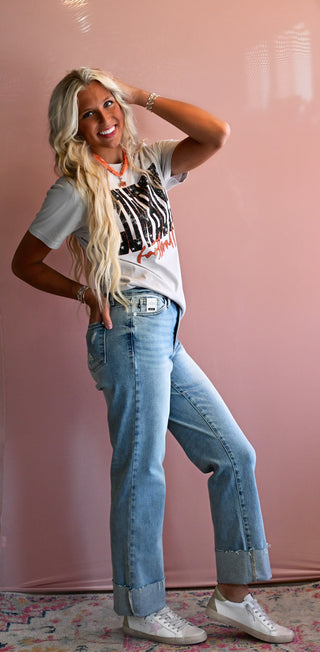 Embellished Cowboys Football Tee With Gem Details-Short Sleeves-option1]-kendra-kays-boutique