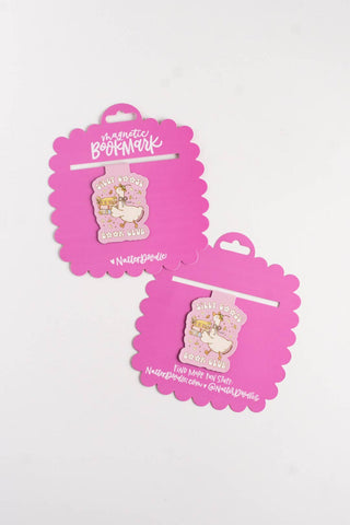 Silly Goose Book Club Magnetic Bookmark – Funny Reader Gift-option1]-kendra-kays-boutique