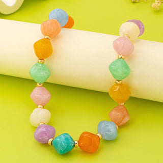 Multicolor Oversized Faceted Pastel Bead Necklace | 80N92990-option1]-kendra-kays-boutique