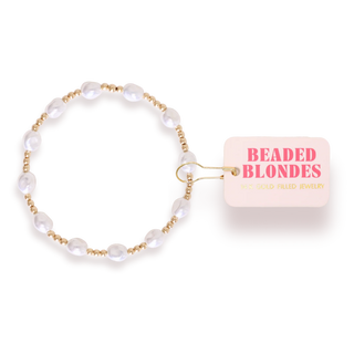 Bri Pearl Bracelet in Gold-Bracelets-option1]-kendra-kays-boutique