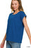 Stitch detailed oversize top