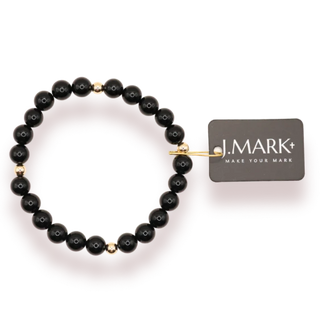 J. Mark: Black Onyx Bracelet