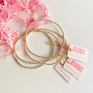 3MM Gold Anklet