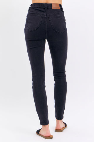 High waist pull on shield pocket skinny-Jeans-option1]-kendra-kays-boutique
