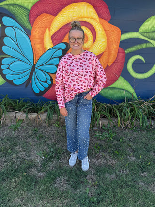 Animal print loose top-Tops-option1]-kendra-kays-boutique