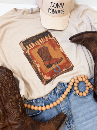 Cowboy Boot Matchbox Tee-Graphics-option1]-Small-kendra-kays-boutique