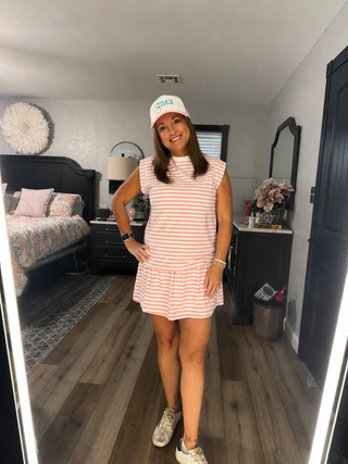 Harbor Stripe Skort Set-Sets-option1]-kendra-kays-boutique