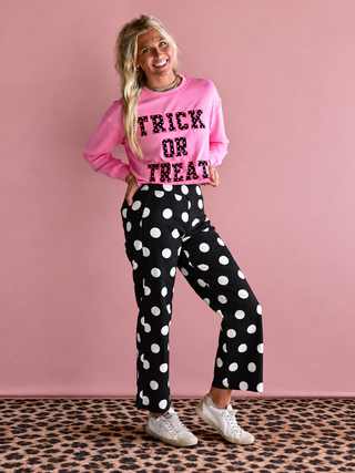 Trick or Treat Polka Dot Patch Pullover-Tops-option1]-kendra-kays-boutique