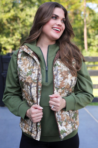 Puffer Vest- Classic Chloe Camo-Vests-option1]-kendra-kays-boutique