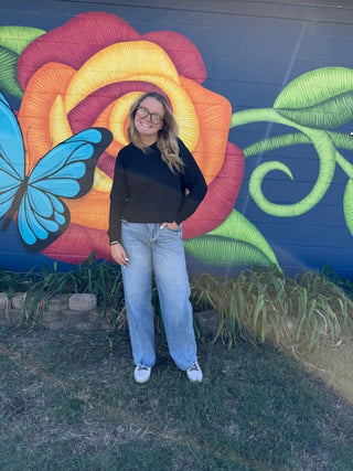 Brushed Hacci Lounge Long Sleeve Pullover-Long Sleeves-option1]-kendra-kays-boutique