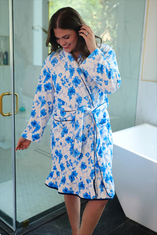 Lounge Robe- Blue Blossom-Pajamas-option1]-kendra-kays-boutique