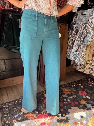 Judy Blue MR Utility Wide Teal-Bottoms-option1]-kendra-kays-boutique