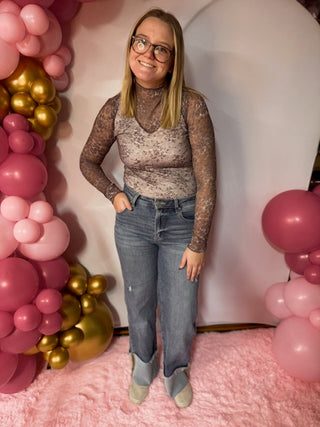 Leopard Mesh Long Sleeve Top-Long Sleeves-option1]-kendra-kays-boutique