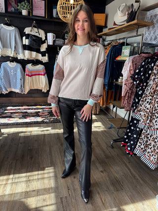 Striped Color Block Patchwork Sweatshirt-Sweaatshirts-option1]-kendra-kays-boutique