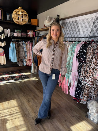 Stripe Leopard Long Sleeve-Long Sleeves-option1]-kendra-kays-boutique