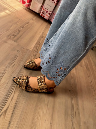 Blue Embroidered Cropped Wide Leg High Waist Jeans-Denim-option1]-kendra-kays-boutique