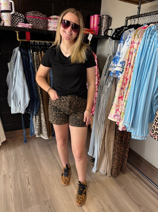 Leopard Ridged Magic-Shorts-option1]-kendra-kays-boutique