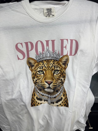 Spoiled Leopard Graphic Tee-Short Sleeves-option1]-kendra-kays-boutique